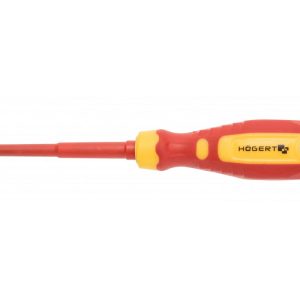 Högert Pozidriv-Schraubendreher zum Arbeiten unter Spannung bis 1000V, PZ1 – 100 mm