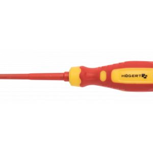 Högert Sicherungs-Schraubendreher PZ/PH/SL zum Arbeiten unter Spannung bis 1000V, PZ2 / SL6 – 100 mm