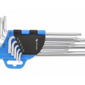 Högert Torx-Schlüsselsatz TX lang, 9-tlg
