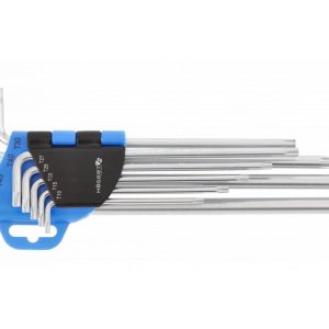 Högert Torx-Schlüsselsatz TX extra lang, 9-tlg