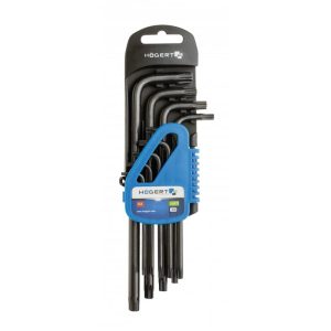 Högert Torx-Schlüsselsatz TX schwarz, 9-tlg