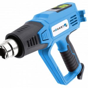Högert Heißluftpistole mit LCD-Bildschirm und zwölfstufiger Temperaturregelung
