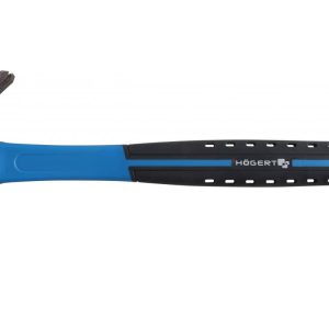 Högert Tischlerhammer aus Stahl mit Glasfasergriff, 450 g