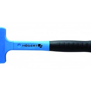 Högert Rückschlagfreier Schonhammer mit Glasfasergriff, 680 g