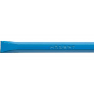 Högert Flachmeißel aus Stahl mit Schlaghandschutz, Breite 16 mm – Länge 172 mm