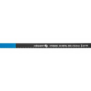 Högert Ersatzsägeblätter für Handsägen mit Wechselsägeblättern, 300 mm, 2 Stück, HSS Bi-Metall 8% Cobalt, 18 TPI