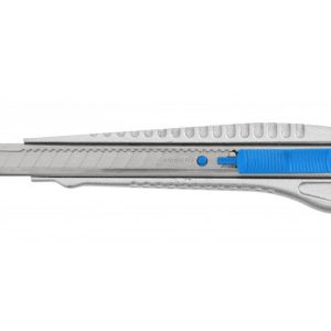 Högert Cuttermesser aus Aluminium 18 mm mit Autolock-Funktion