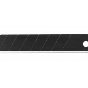 Högert Abbrechklingen schwarz SK2H 18 mm für Cuttermesser, 10 Stück