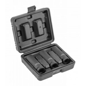Högert Schlagschrauberaufsatz-Set 1 – 2 Zoll für Leichtmetallräder 17, 19 & 21 mm Högert Schlagschrauberaufsatz-Set 1 – 2 Zoll für Leichtmetallräder 17, 19 & 21 mm