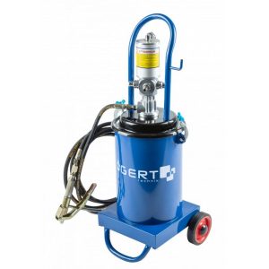 Högert Pressluft-Fettpresse mit 12 Liter Tank