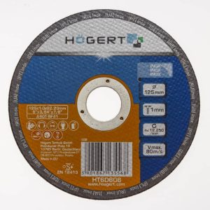 Högert Korundscheibe zum Niroschneiden, D 125, 1,0 mm
