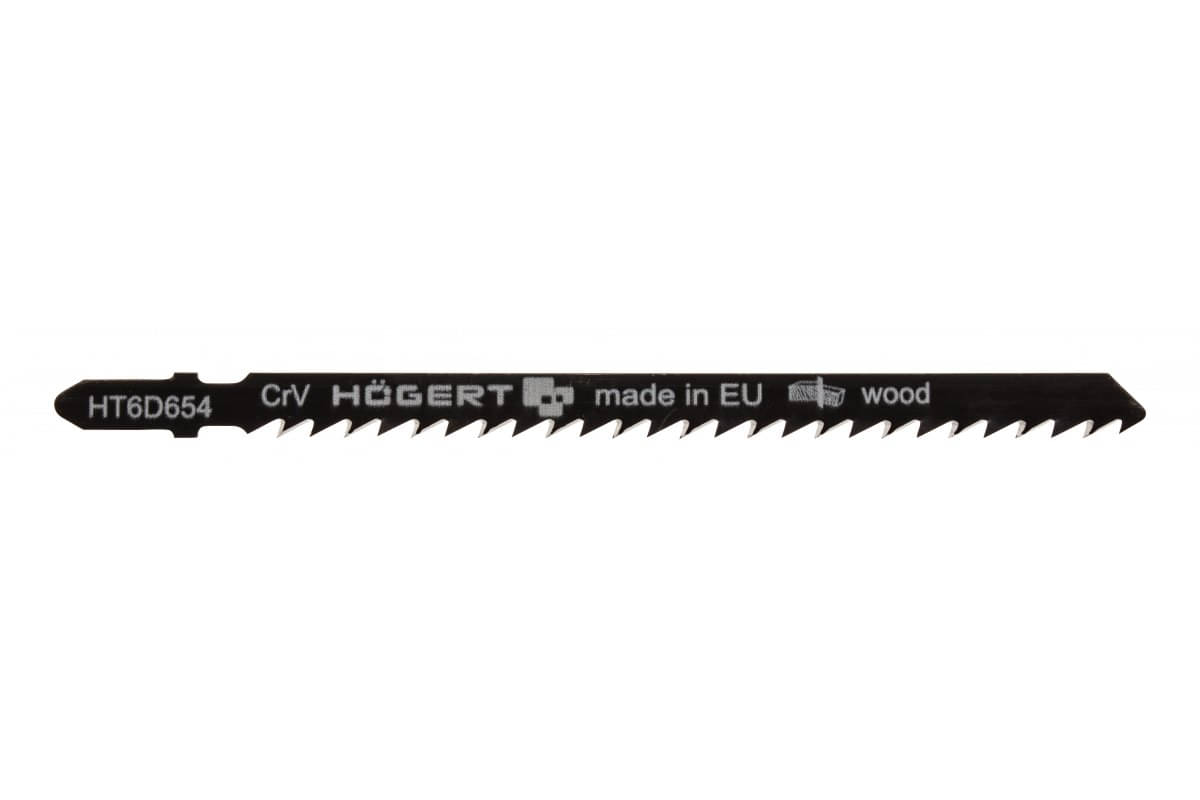 Högert Stichsägeblätter 132 mm für Holzstärke 8 - 100 mm, 2 Stück