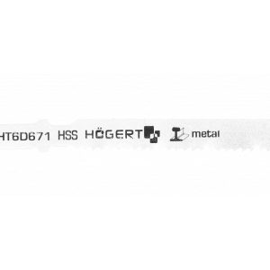 Högert Stichsägeblätter für Metallschnitte, 5 Stück, 100 mm – 8 TPI