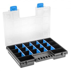 Högert Organizer mit verstellbaren Trennwänden, 14 Zoll 344 x 249 x 50 mm