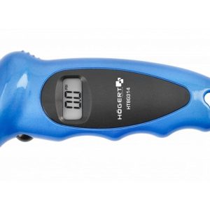 Högert Reifendruck-Messgerät digital mit LCD-Anzeige