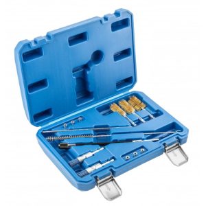 Högert Reinigungs-Set für Einspritzdüsen, 14-tlg