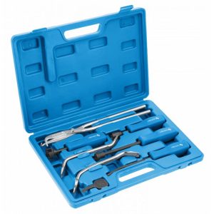 Högert Werkzeug-Set zum Wechseln von Trommelbremsbacken, 8-tlg