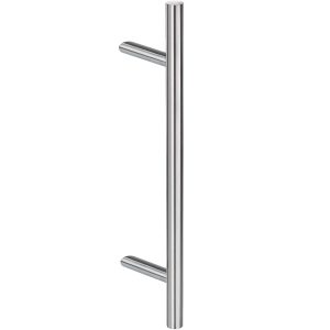 Fimet Stangengriff Stoßgriff Edelstahl Türgriff mit schrägen Stützen 45°, 1000 x 800 mm