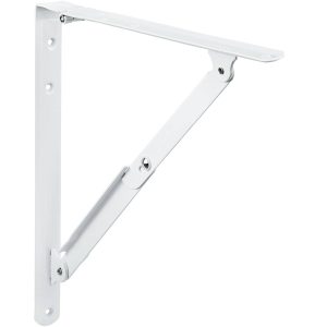 Gedotec Klappkonsole STANDARD aus Stahl, 205 x 200 x 25 x 18 mm – bis 65 kg
