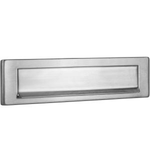 Fimet Briefeinwurf LETTER aus Edelstahl 340×76 mm, Edelstahl matt