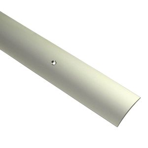 Alfer Übergangsprofil aus Edelstahl Gewölbt gelocht, 30 x 4 x 1000 mm