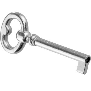 Siso Möbelschlüssel BIZET aus Metall Schaftlänge 43 mm