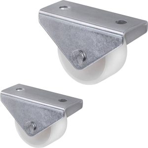 Siso Bockrolle weiß für weiche Böden, Ø 30 mm