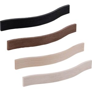 Viefe Möbelgriff CALIN aus Holz, BA 160 mm, Braun gebürstet