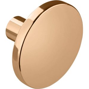 Viefe Garderobenhaken COMO aus Metall rund Ø 41 mm, Messing poliert