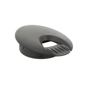 Siso Kabeldurchlass SAMBA aus Kunststoff Ø 80 mm, Schwarz matt