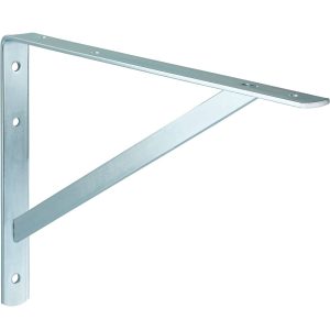 Gedotec Schwerlast-Konsole ATHENA aus Stahl verzinkt, 250 x 150 x 30 mm