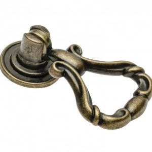 Gedotec Möbelknopf FLORA aus Metall, 33 x 53 mm