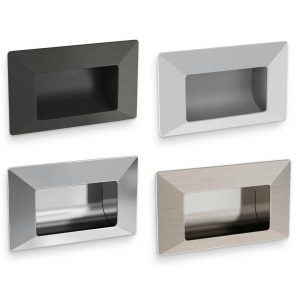 Mital Muschelgriff MA24 aus Metall, BA 64 mm, Chrom poliert
