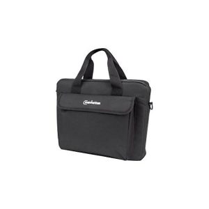 Manhattan London Laptop Bag 12.5“, Top Loader, Accessories Pocket, Shoulder Strap (removable), Black, Three Year Warranty – Notebook-Tasche‘