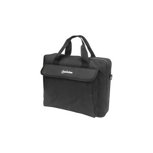 Manhattan London Laptop Bag 14.1“, Top Loader, Accessories Pocket, Shoulder Strap (removable), Black, Three Year Warranty – Notebook-Tasche‘