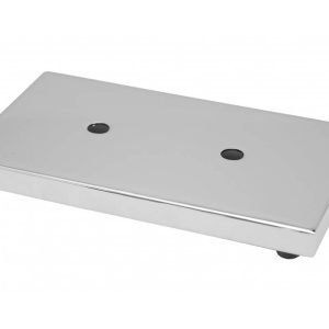Gedotec Möbelfuß MODERN aus Metall, 180 x 100 x 20 mm