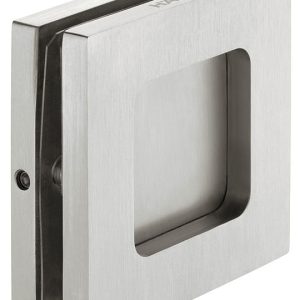 Häfele Glastür-Muschelgriff H8510 Edelstahl matt