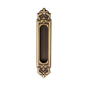 Fimet Muschelgriff 3668 RELIKT Schiebetürmuschel 165×36 mm bronze brüniert
