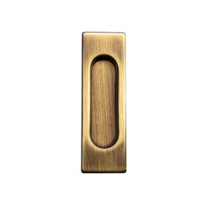 Fimet Muschelgriff 3663 TRION-R Schiebetürmuschel 125×40 mm bronze brüniert