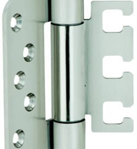 Häfele Startec Objekttürband, Größe 100 mm – Türband für Aufnahmeelement VX – für ungefälzte Türen,