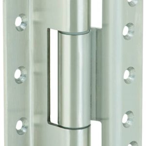 Häfele Startec Objekttürband, Größe 140 mm – für gefälzte Türen, Edelstahl