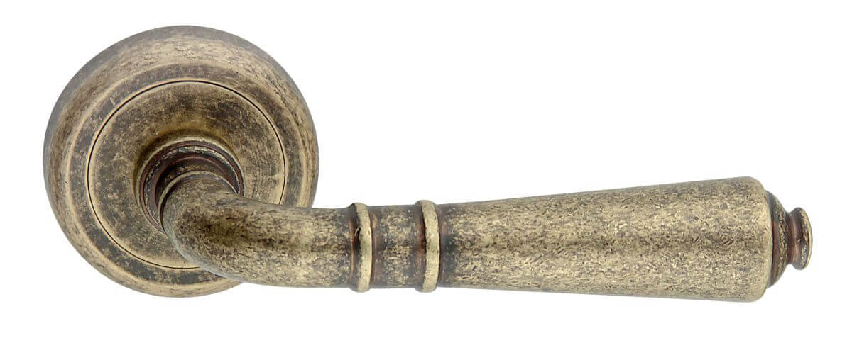 Fimet Drückergarnitur PARIS 154-231 aus Messing, WC/Bad - Bronze antik