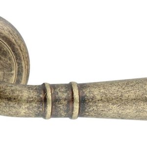 Fimet Drückergarnitur PARIS 154-231 aus Messing, BB-Buntbart – Bronze antik
