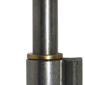 Gedotec Türwinkelband 2-teilig mit Winkellappen Anschweißscharnier 2 x 50 mm, Edelstahl