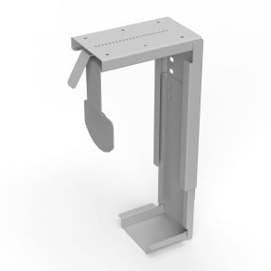 BMB Computer-Halterung EASY CLICK, Silber matt