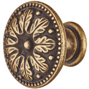 Häfele Möbelknopf ANNA aus Metall antik, Ø 31 mm, Ø 31 mm x 21 mm