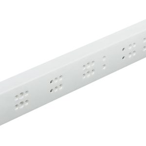Distanzleiste für Unterflurführungen/Innenauszüge, Weiß RAL 9010