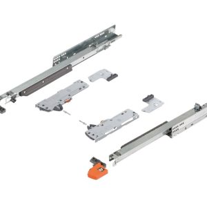 Blum Movento Tip-On mit Blumotion 60 kg KomplettSET, 500 mm – Incl. Zusatzset (Korpusbreite>600 mm)