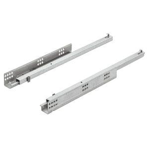 Häfele Schubladenschiene Matrix Runner UM A25 Teilauszug 550 mm mit Steckzapfenmontage & Push to Open
