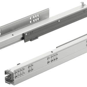 Häfele Schubladenschiene Matrix Runner UM A30 Vollauszug mit Steckzapfenmontage & Dämpfung, 550 mm